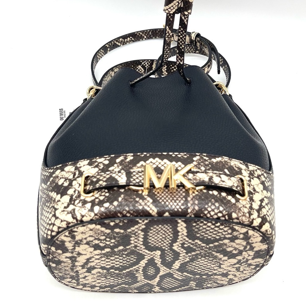 Michael Kors Reed Medium Bucket Messenger Crossbody Bag - Picture 5 of 9